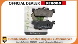PASTIGLIE FRENO POSTERIORE KYMCO XCITING 300 R 2008 2009 2010 2011 FERODO - Imagen 1 de 2