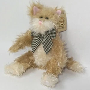 Bearington Collection Plüschkatze Max 12 Zoll verbunden beweglich NEU OS WT hellbraun - Bild 1 von 19