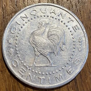 50 CENTIMES COMITÉ COMMERÇANTS DU BAS DE LA RUE DE BELLEVILLE (894) RARE !! - Picture 1 of 2