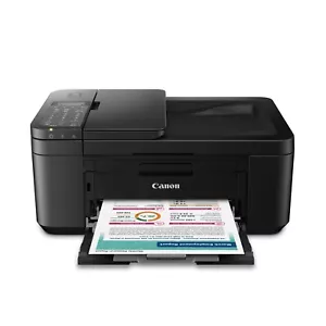 NEW Canon PIXMA TR4722 Printer -Wireless-All-In-One Scan Copy-Fax - Picture 1 of 9