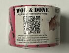 Wod &amp; Done, Pre Cut Tape Roll, Pink, 2&quot; x 6&quot; Strips