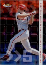 2002 (PHILLIES) Finest X-Fractors #16 Pat Burrell /299