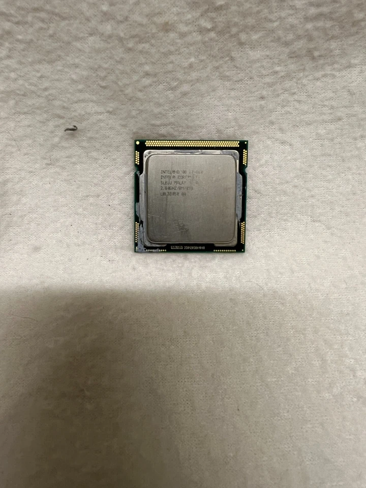 Intel Core i7-860 SLBJJ 2.80GHz (Turbo 3.46GHz) 8M 4-Core LGA-1156 - Image 1 of 1