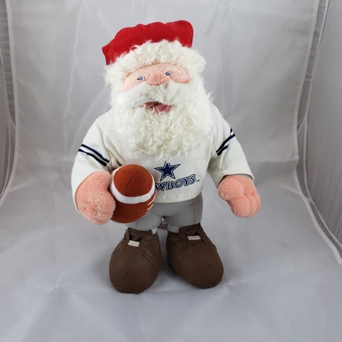 1998 STUFFINS DALLAS COWBOYS SANTA PLUSH Cover