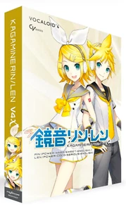 CRYPTON KAGAMINE RIN LEN V4X English Bundle Vocaloid 4 DVD Software Japan New - Picture 1 of 5