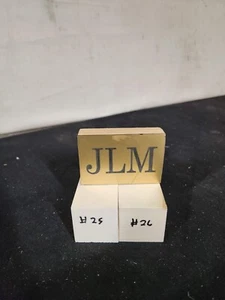 Stechpalme Schnittholz Drechselstock # 25 & #26 - Bild 1 von 6