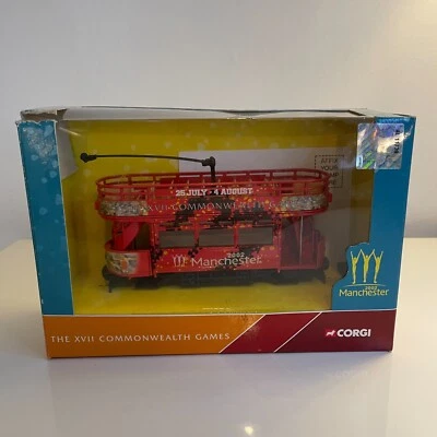 CORGI DIECAST FIGURE - COMMONWEALTH GAMES 2002 - OPEN TOP TRAM - CC25208 - Image 1 of 4