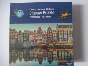 Dtch houses Holland 1000 Piece Jigsaw Puzzle new Sealed and Unopened. - Picture 1 of 1
