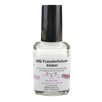 10ml Folienkleber Transferfolienkleber. Kleber für Nagelfolie, Lufttrocknend - Bild 1 von 2