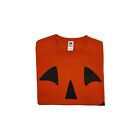 Jack O Lantern T-Shirt - Happy Halloween Orange Pumpkin M Tee - Mens Medium