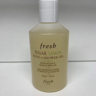 FRESH SUGAR LEMON BATH & SHOWER GEL WITH SUGAR & MONGO SEED OIL 10oz / 300ml - Image 1 of 3