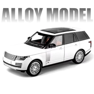 Modellino auto in lega Land Range Rover 1/18 pressofuso metallo fuoristrada auto modellino - Foto 1 di 19