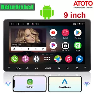 ATOTO A6 PF Doppio DIN 9" Android Autoradio GPS Senza Fili CarPlay&Android Auto - Foto 1 di 12