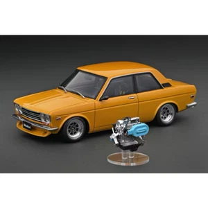 ignition model IG3304 – 1:18 Datsun Bluebird 510 "Brown with Engine" - Picture 1 of 7