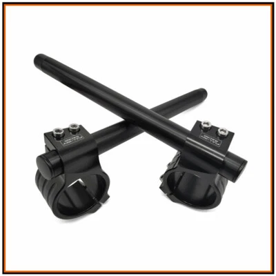 YAMAHA 600 YZF R6 2005 > 2010 PAIR OF SEMI-HANDLEBARS CLIP ON HANDLEBARS Ø 50mm - Image 1 of 4