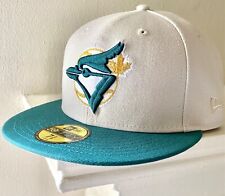 anthemshop Toronto Blue Jays "6ix Gold" Two Tone Fitted Size 7 5/8 w/ Pin