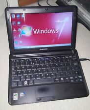 Samsung N130 Black Netbook Laptop 10.1" 2GB 64GB SSD Windows 7 Open Office