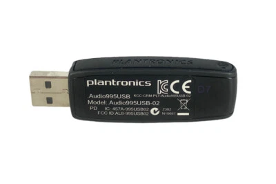 NEW Plantronics Audio995USB-02 2.4GHz USB Receiver Adapter For Headset - Image 1 of 4