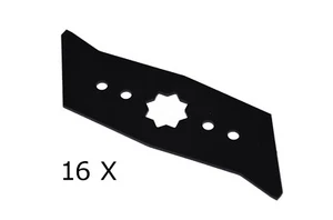 16X Messer f Wolf Garten Elektro-Vertikutierer UV EX, UV EE, UV 30 EL, UV 30 EV - Bild 1 von 3