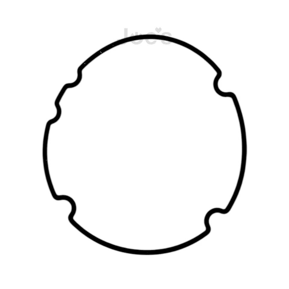 OEM Garmin Fenix 5X 51mm LCD all'alloggiamento guarnizione in gomma riparazione bordo (nero) - parte - Immagine 1 di 1