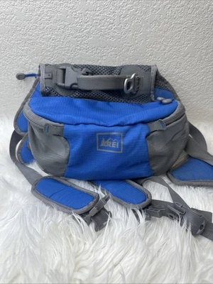 REI Adventure Dog Pack Blue Backpack Small adjustable straps READ - Image 1 of 4