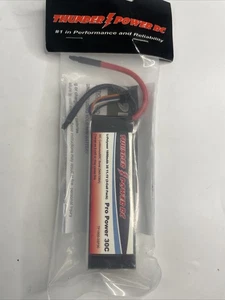 Thunder Power 1800 mAh 3 Cell 11.1 V 30 C. Free Shipping  - Picture 1 of 6