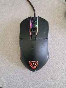 Motospeed V30 Gaming Mouse PC Pure Performance Black Led Lights Mice - Picture 1 of 4