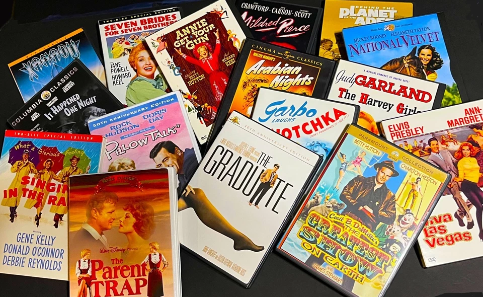 Build Your Classic Movie Collection with Your Choice DVD's - BUY MORE & SAVE! - Image 1 of 1