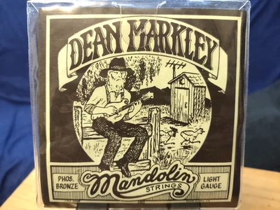 Dean Markley Mandolin Strings Light Gauge  Phosphor Bronze MB 1114 - Image 1 of 3