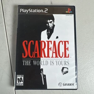 Scarface: The World is Yours (Sony PlayStation 2 PS2, 2006) CIB Tested MINT - Picture 1 of 5