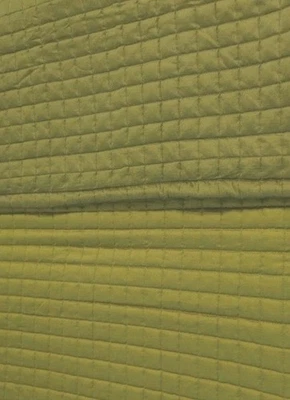 CAJA Y BARRIL 1 KING ALMOHADA ACOLCHADA SHAM PLAZA VERDE OLIVA 20" X 36" CREMALLERA NUEVO EN PAQUETE Foto 1 de 4