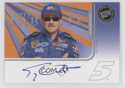 2004 Press Pass Auto Terry Labonte Auto HOF - Image 1 of 2