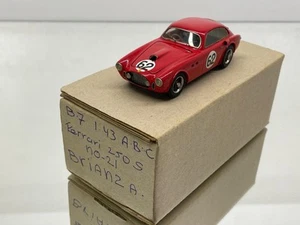 ABC BRIANZA 21 FERRARI 250S B7 #62 -RED 1:43- HANDBUILT POOR IN BOX - Imagen 1 de 11