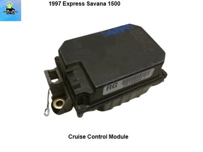 25163332 1997 GMC Savana Chevy Express Cruise Control Module CCM - Image 1 of 4