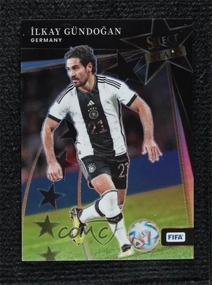 2022-23 Panini Select FIFA Select Stars Black Prizm 1/1 Ilkay Gundogan #10 - Image 1 of 3