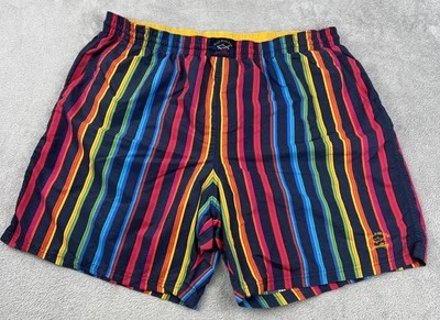 Bañador Paul & Shark Yachting para hombre 35 XL multicolor arco iris a rayas Foto 1 de 4