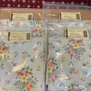 Longaberger Small Mixed Bouquet Napkins Set of 4 - Picture 1 of 1