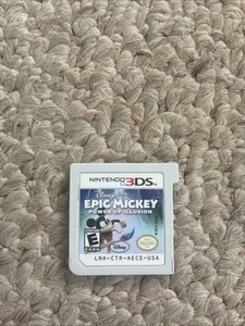 Epic Mickey: Power of Illusion - Nintendo 3DS Game Only NO Case - Picture 1 of 2
