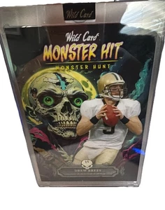 Drew Brees 1/1 Monster Hit Mammut Serie von Wildcard - Bild 1 von 2