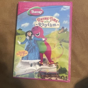 Barney DVDs Barneys Rhyme Time Rhythm With Mother Goose Bj Baby Bop Sing - Picture 1 of 4