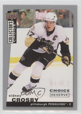 2008-09 Upper Deck Collector's Choice Choice Reserve Silver Sidney Crosby #177 - Image 1 of 2