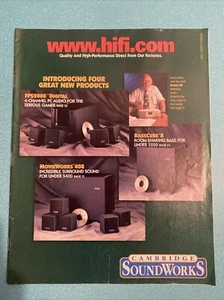1999 Cambridge SoundWorks Audio Catalog 54 Pages Vintage Electronics Henry Kloss - Picture 1 of 11