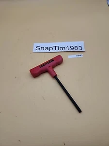 Craftsman Vintage NEW T Handle Allen Wrench 8mm 46545 Hex Wrench Red Handle - Picture 1 of 4