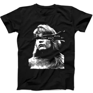 Twin Peaks Laura Palmer Fire Walk With Me Limited Edition Gift Black T Shirt 76 - Picture 1 of 2