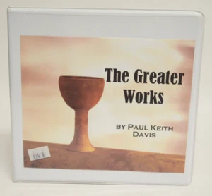The Greater Works Paul Keith Davis CD Set White Dove Audiobook Christianity - Picture 1 of 4