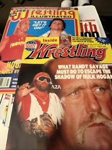 Hulk Hogan Covers ,2 Magazine Lot,Wrestling July 1985,August 1988 See Pics E-21 - Imagen 1 de 9