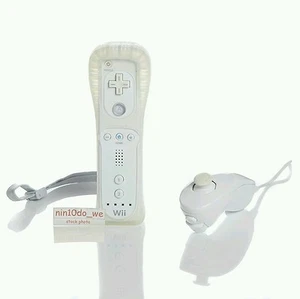 Original Nintendo Wii (& U) Fernbedienung offizieller Nunchuck Original Controller - Bild 1 von 6