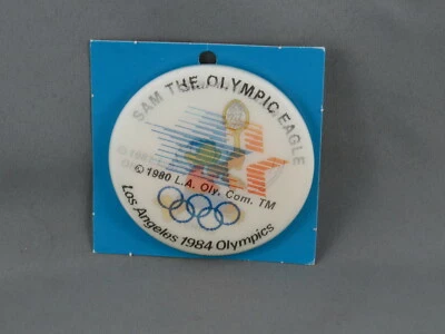 Vintage Olympic Event Pin - Tennis Los Angeles 1984 - Hologram Pin (NOC) - Image 1 of 4