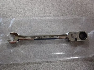 New 9mm Locking Flex Head Chrome Ratcheting Combination Wrench 64397722 (M) - Picture 1 of 4