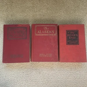 James Oliver Curwood, Lot Of 3 used hardcover - Picture 1 of 7